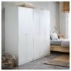 KLEPPSTAD Armoire 3 portes, blanc, 117x176 cm – Image 4