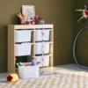 Meuble de rangement enfant 6 bacs de rangement – Image 7