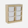 Meuble de rangement enfant 6 bacs de rangement – Image 10