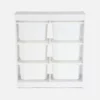 Meuble de rangement enfant 6 bacs de rangement – Image 3