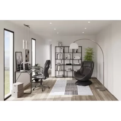 Fauteuil de bureau Carbon Noir et gris – Image 6