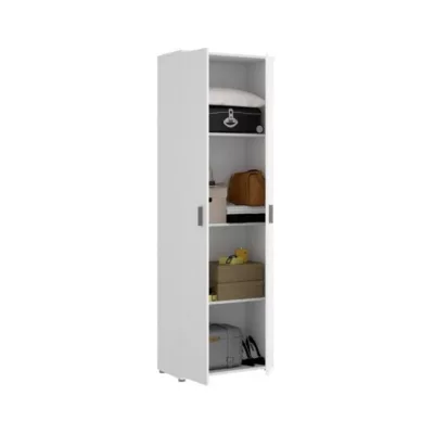 Armoire polyvalente 61x190h blanc mat - Marte – Image 4