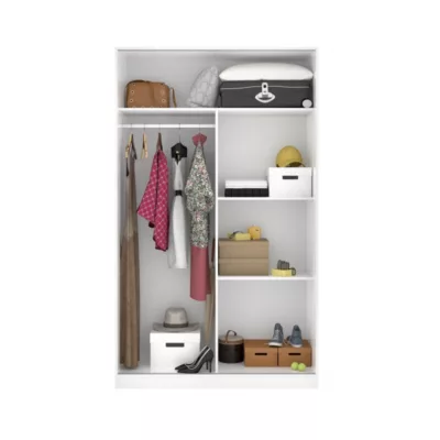 Armoire 120x204h blanc brillant - Venere – Image 4