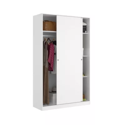 Armoire 120x204h blanc brillant - Venere