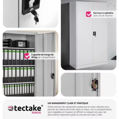 Armoire de classement Verouillable – Image 5
