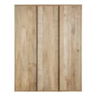 Twareg – Armoire 3 portes gravé L145