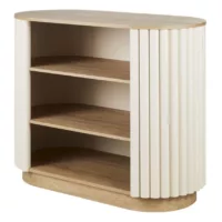 Caldera – Bar bicolore avec rondins blancs