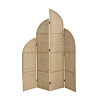 Jane – Paravent en rotin et cannage