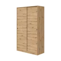 Adrenalin – Armoire effet bois beige 120×50 cm