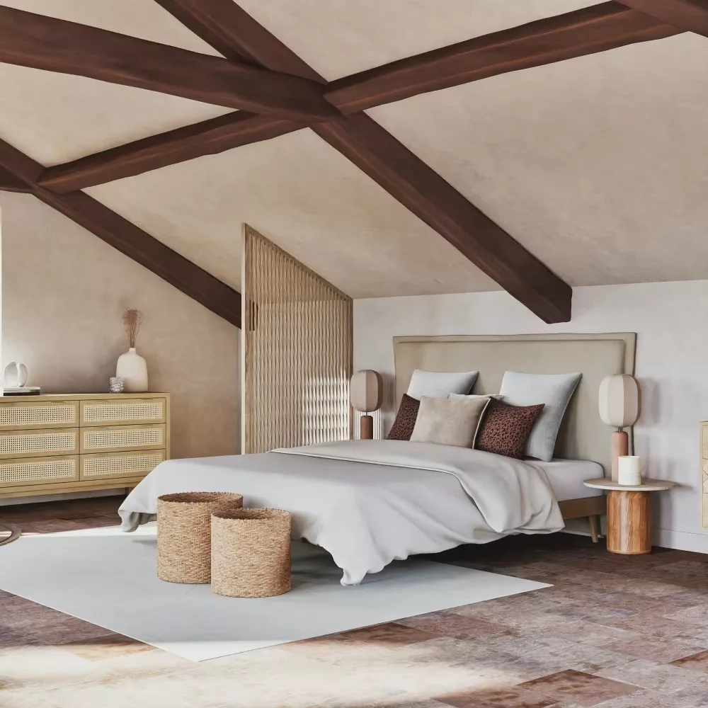 Maisons du Monde Canopy - Commode double 6 tiroirs et cannage en rotin L150 – Image 7