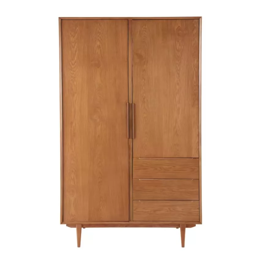 Portobello - Armoire vintage 2 portes 3 tiroirs L120