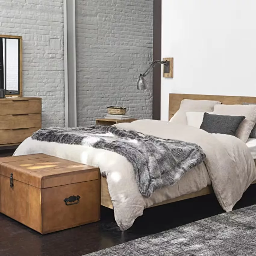 Metropolis - Commode double 6 tiroirs en bois de manguier massif L140 – Image 8