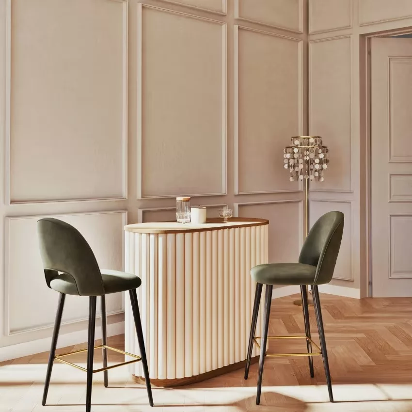 Caldera - Bar bicolore avec rondins blancs – Image 10