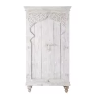 Sinbad – Armoire en manguier blanche L 102 cm