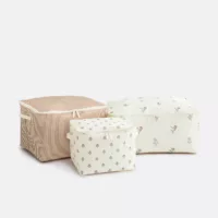 Lot de 3 housses de rangement, EMELINE