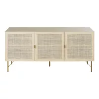 Solstice – Buffet 2 portes cannage en rotin L100