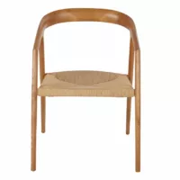 Mangrove – Chaise en bois de frêne foncé