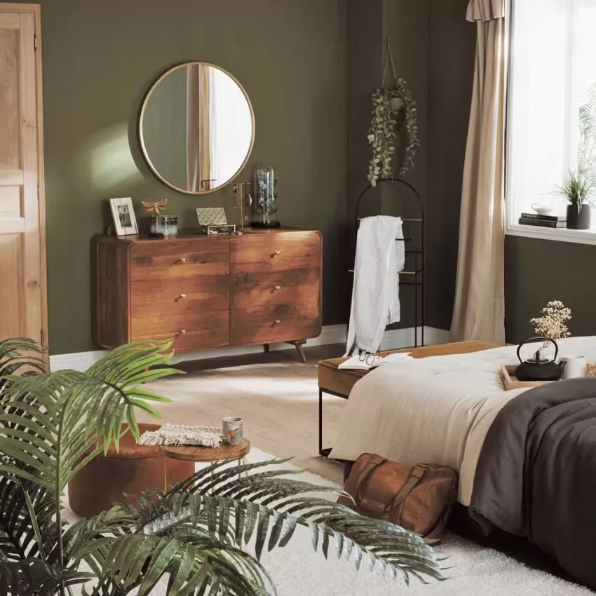 Tony - Commode 3 tiroirs en acacia massif L90 – Image 11