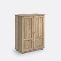 Armoire H120 cm, penderie, Redmond