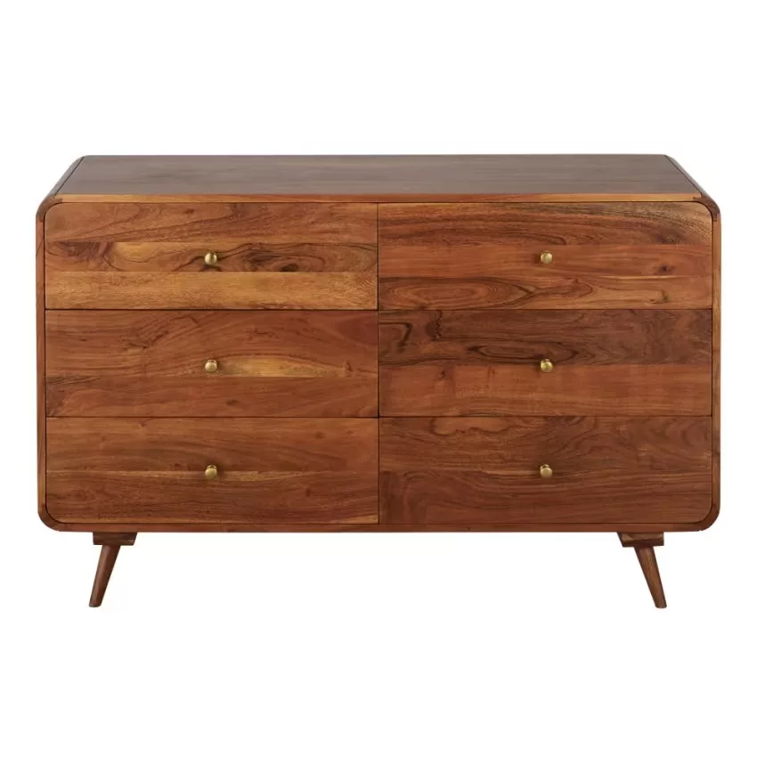 Tony - Commode 3 tiroirs en acacia massif L90 – Image 13
