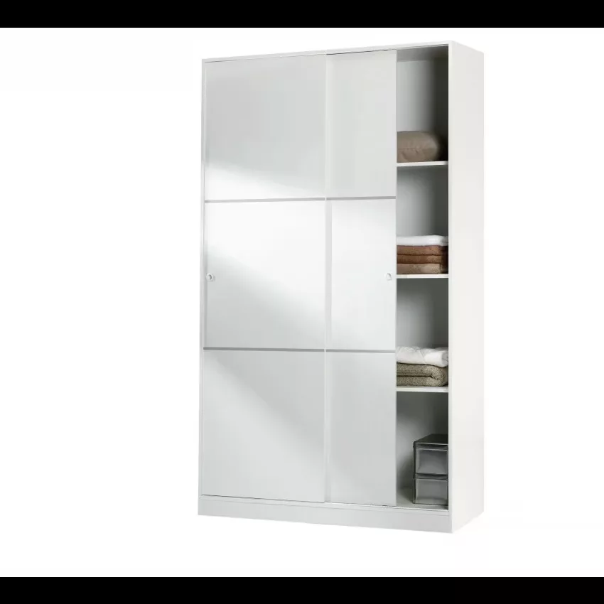 Adrenalin - Armoire effet bois beige 120x50 cm – Image 21