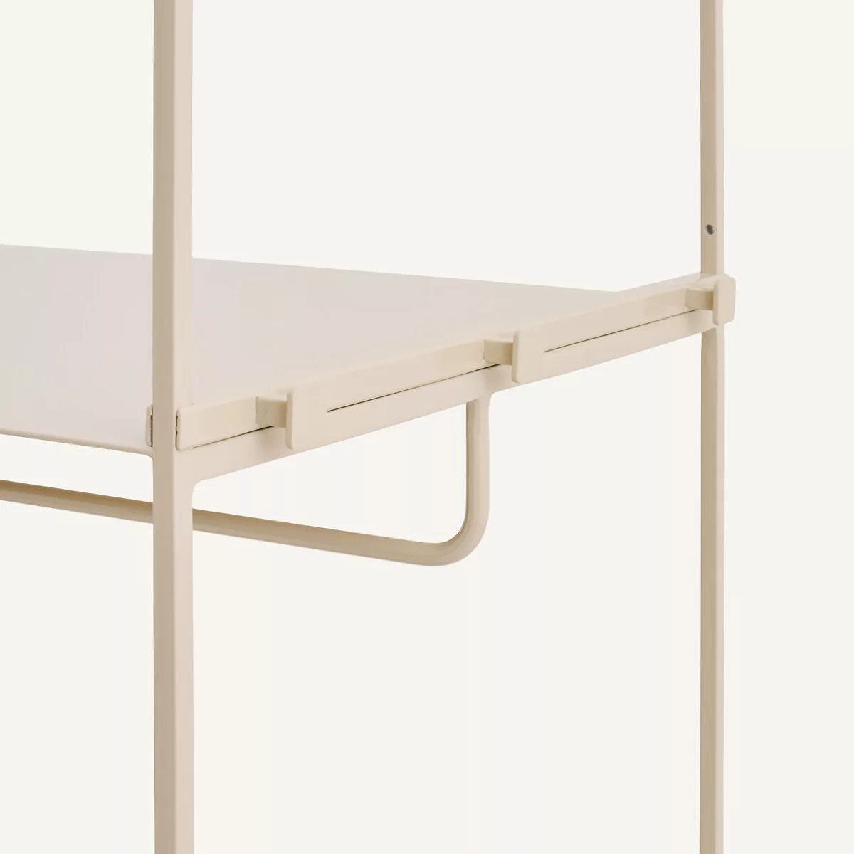 Dressing ouvert en métal fer et MDF plaqué orme ou laqué, KOLYA – Image 15