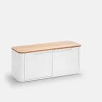 Banc à chaussures Stolico, 2 portes