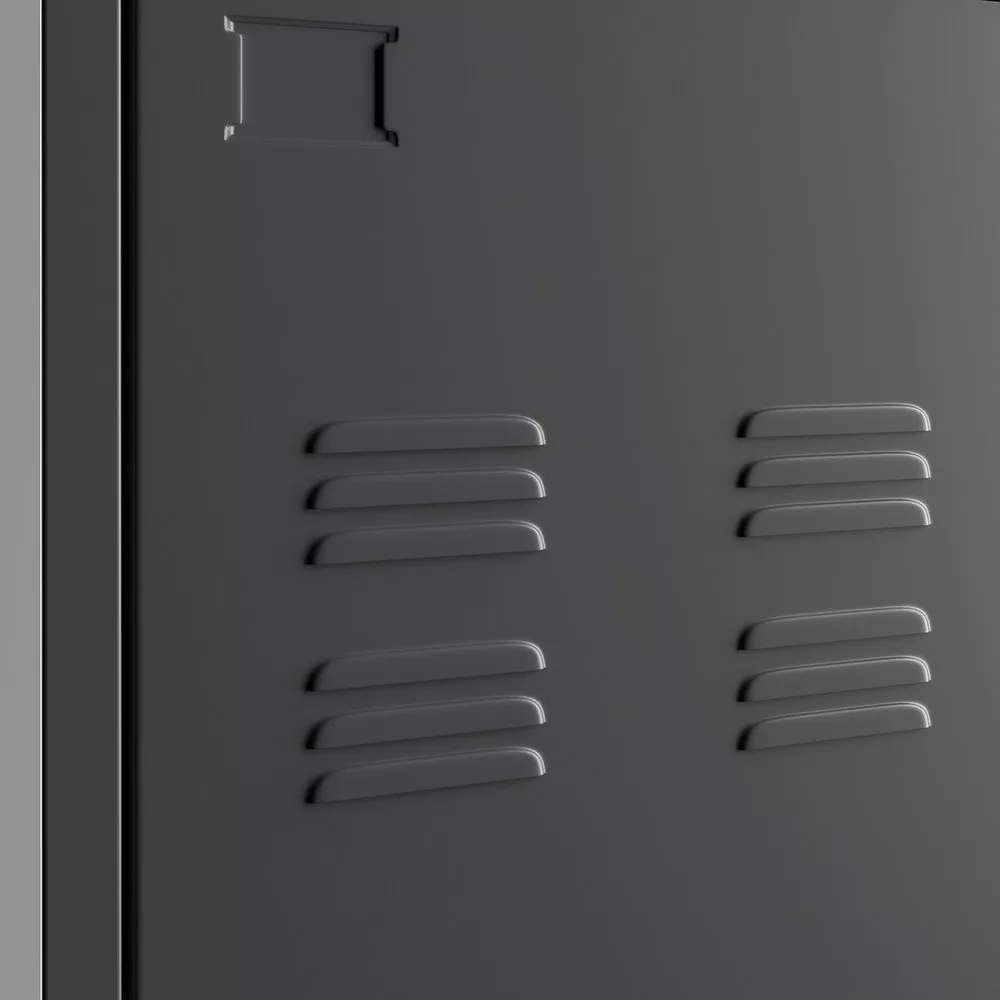 Armoire vestiaire américain métal acier, Hiba – Image 5