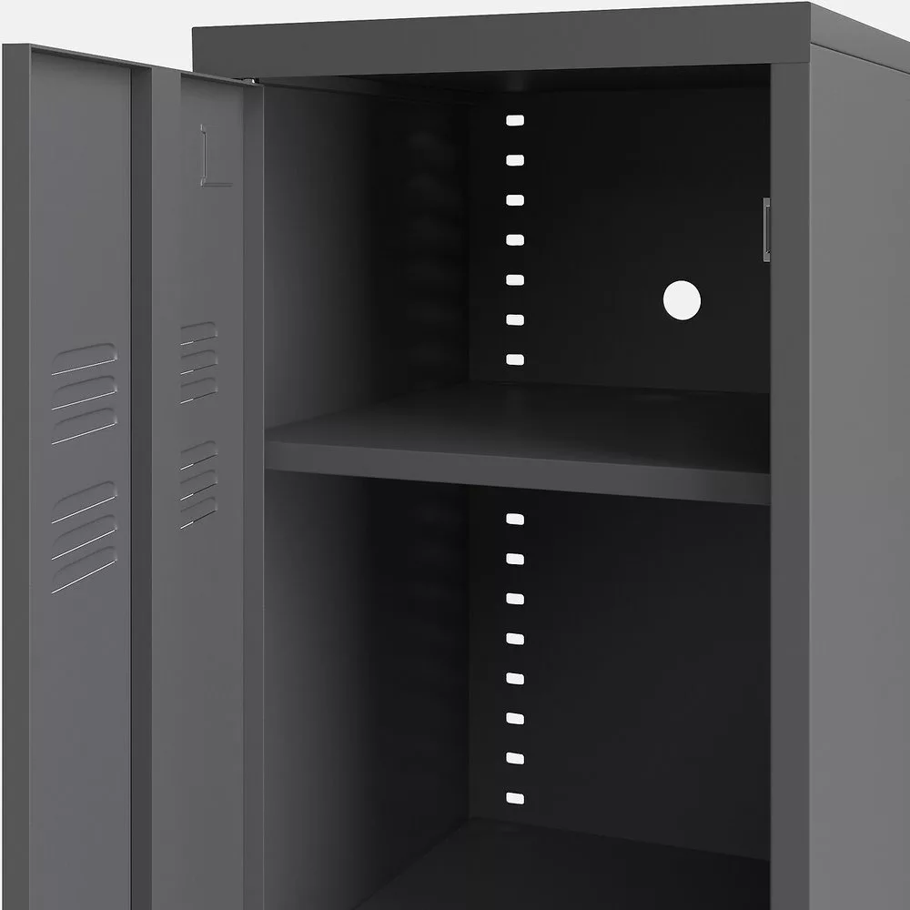 Armoire vestiaire américain métal acier, Hiba – Image 6