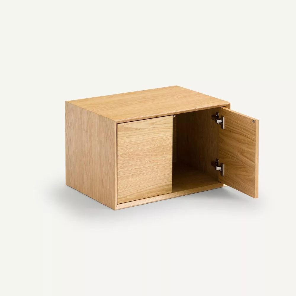 Caisson L60 x P42 cm plaqué chêne, Archivita XL – Image 3