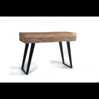 Yakarta – Console bois d&rsquo;acacia et métal