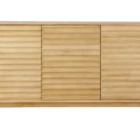 Buffet en bois manguier massif 3 portes L160 cm MATCHA