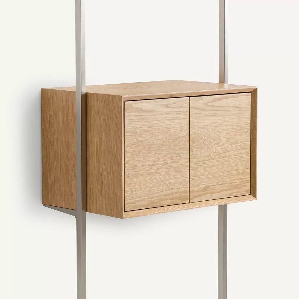 Caisson L60 x P42 cm plaqué chêne, Archivita XL – Image 5