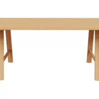 Table à manger rectangulaire bois chêne L180 cm SAULE