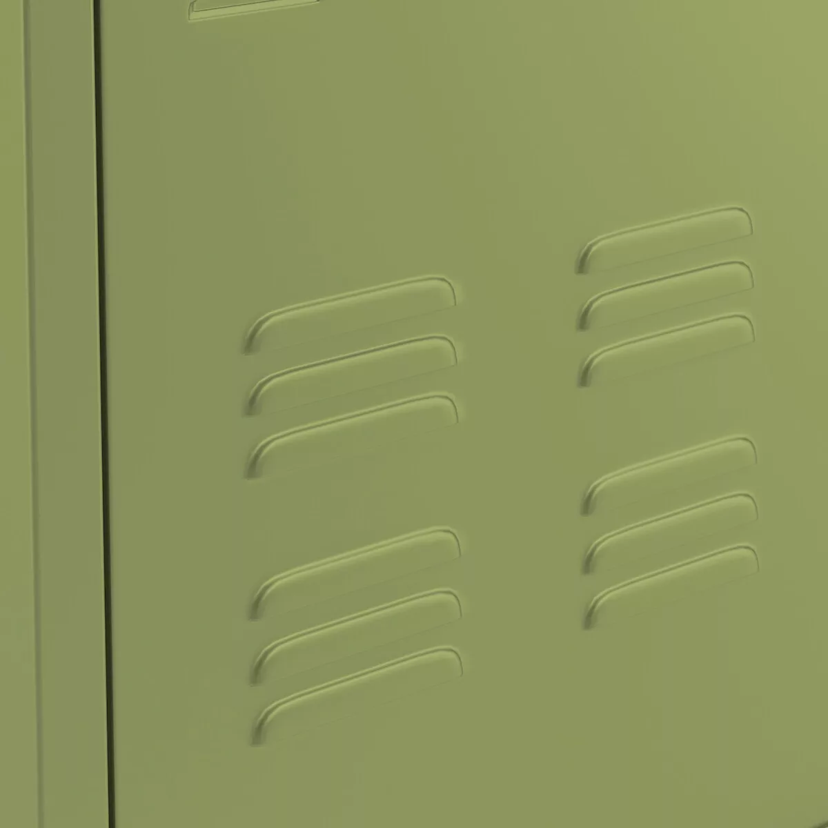 Armoire basse 2 portes en métal acier, Hiba – Image 9