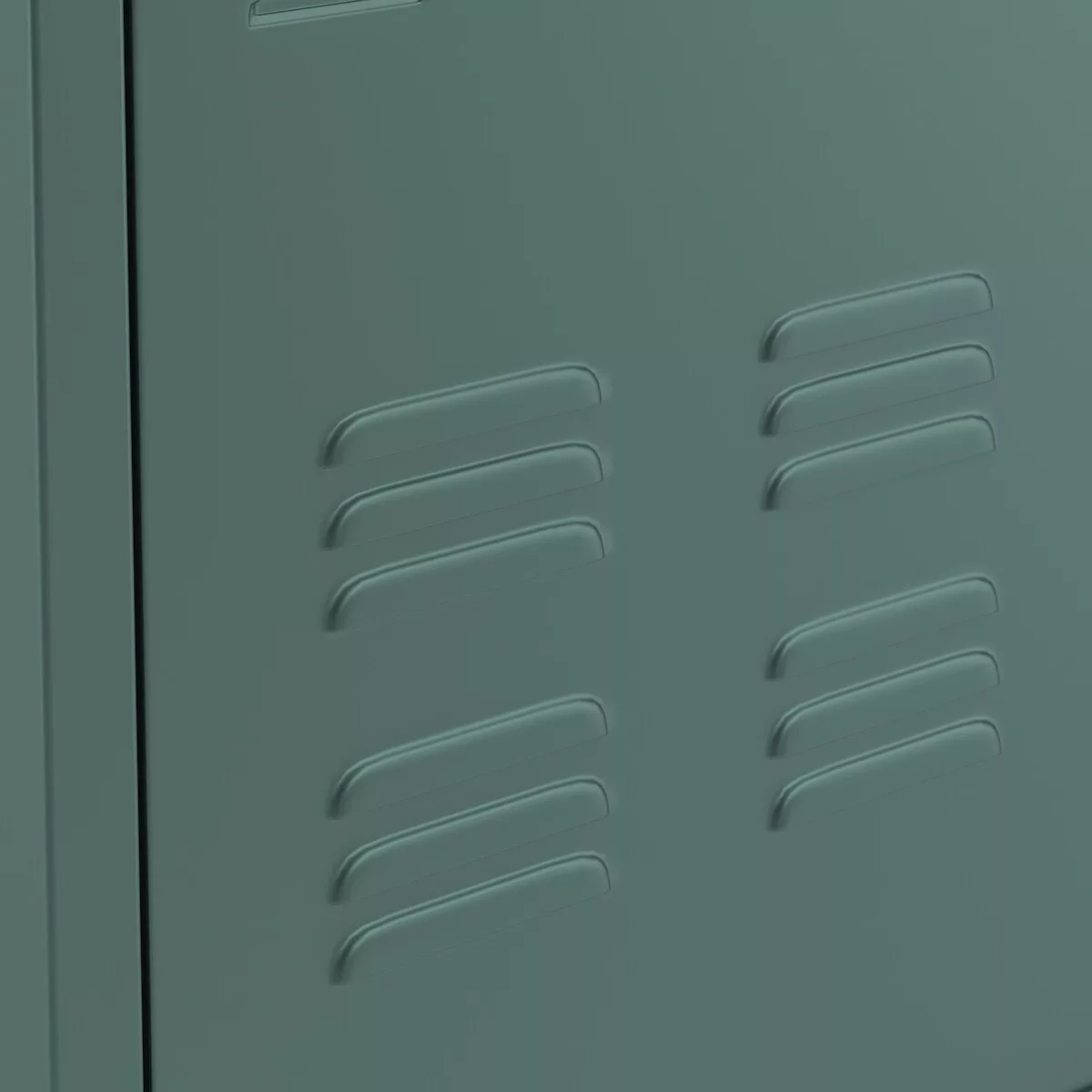 Armoire basse 2 portes en métal acier, Hiba – Image 29