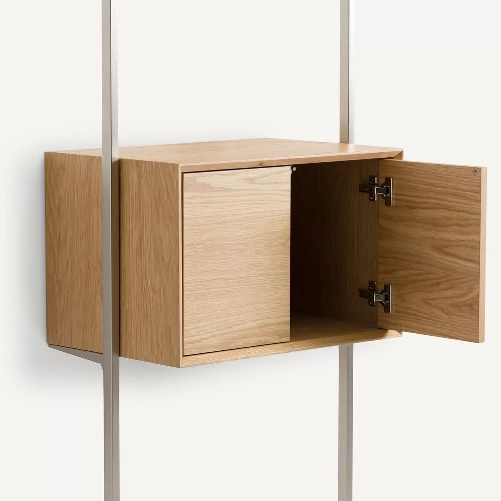 Caisson L60 x P42 cm plaqué chêne, Archivita XL – Image 6