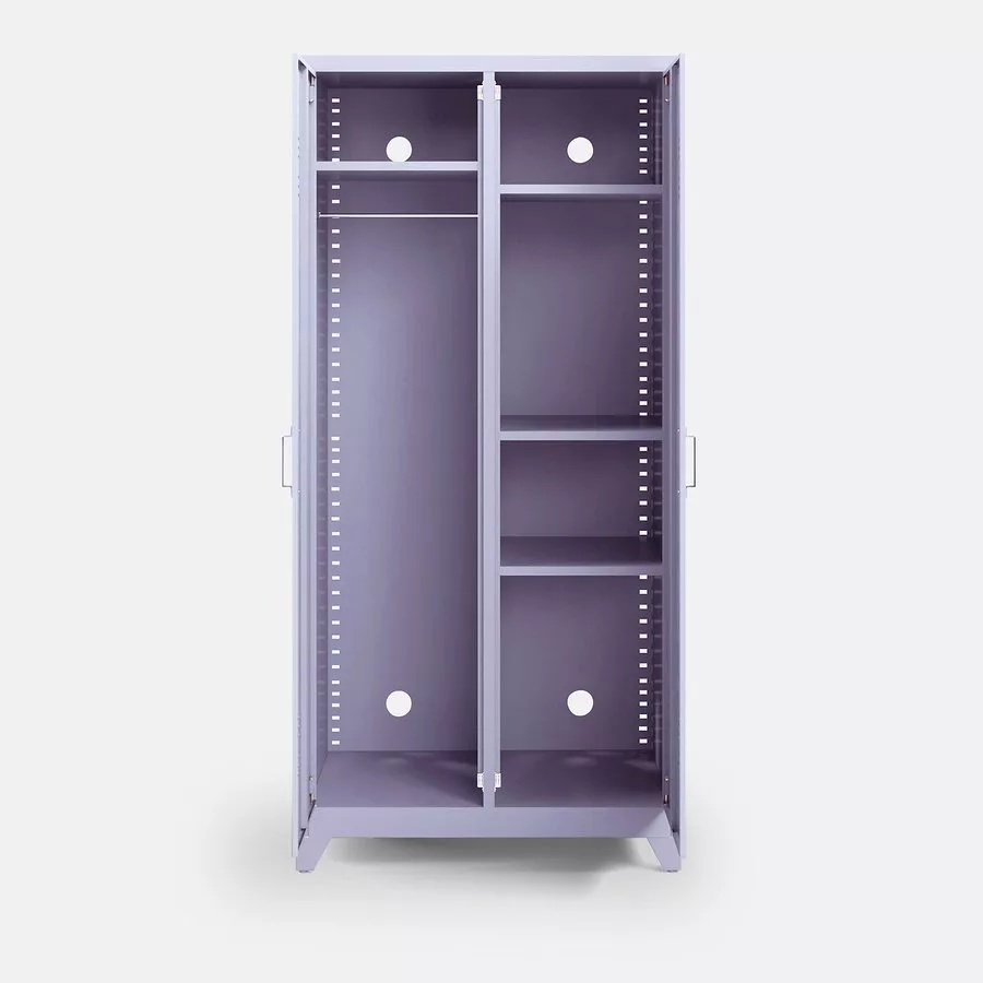 Armoire 2 portes en métal acier, Hiba – Image 30