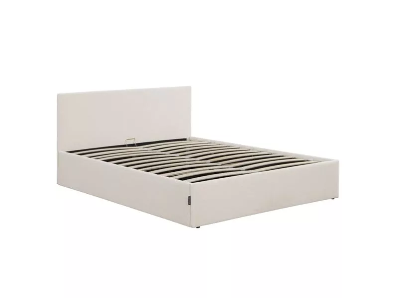 Lit coffre 180x200 cm LOUNGITUDE EDGAR coloris bleu – Image 10