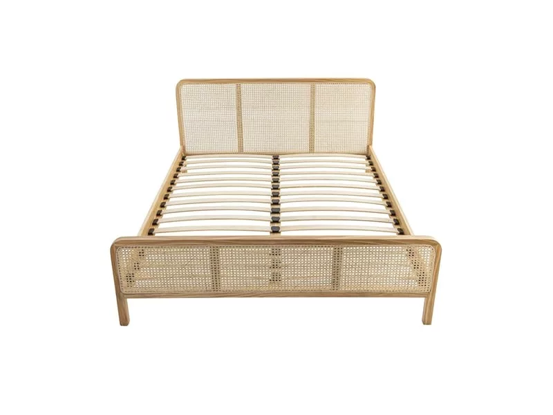 Lit simple 180x200 cm TERRE DE NUIT coloris noir – Image 27