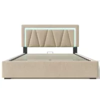 Lit avec rangement  KOMHTOM