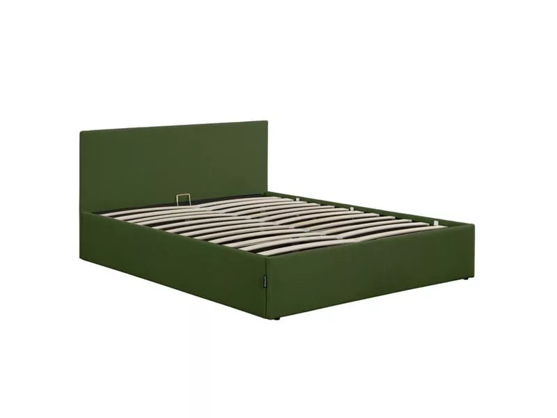 Lit coffre 180x200 cm LOUNGITUDE EDGAR coloris bleu – Image 16