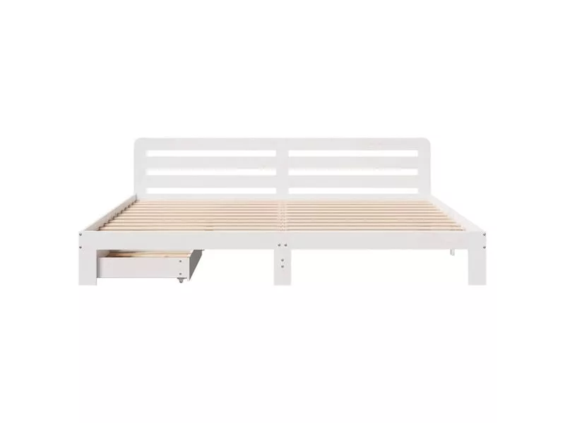 Lit 2 places 120x200cm VIDAXL coloris marron – Image 15