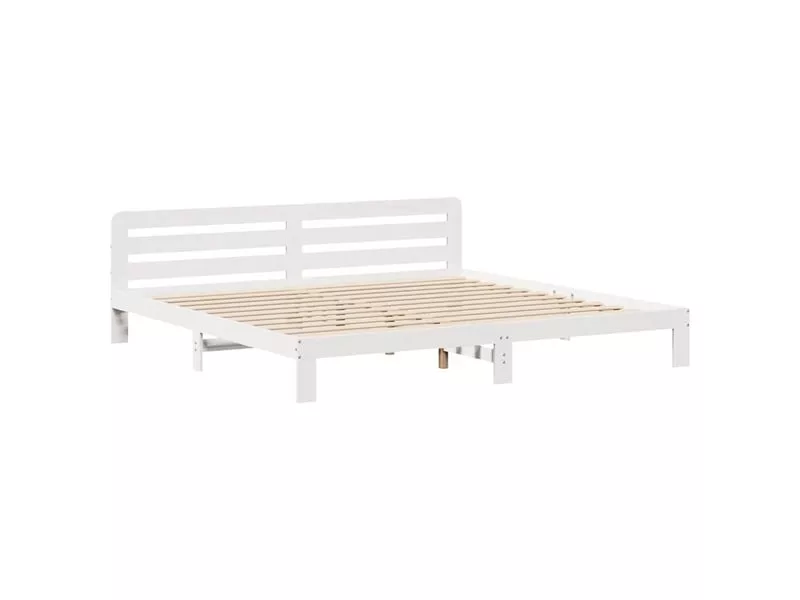 Lit 2 places 120x200cm VIDAXL coloris marron – Image 16