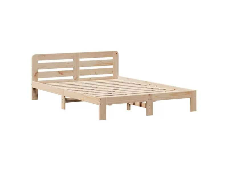 Lit 2 places 120x200cm VIDAXL coloris marron – Image 31