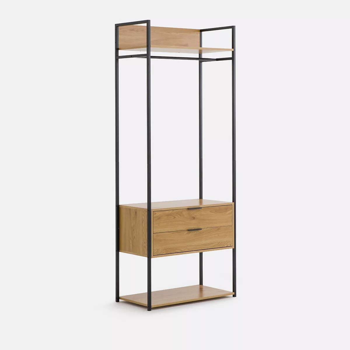 Module de dressing, 3 caissons 6 étagères, OAKI – Image 9