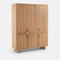 Armoire penderie 6 portes, Lanko