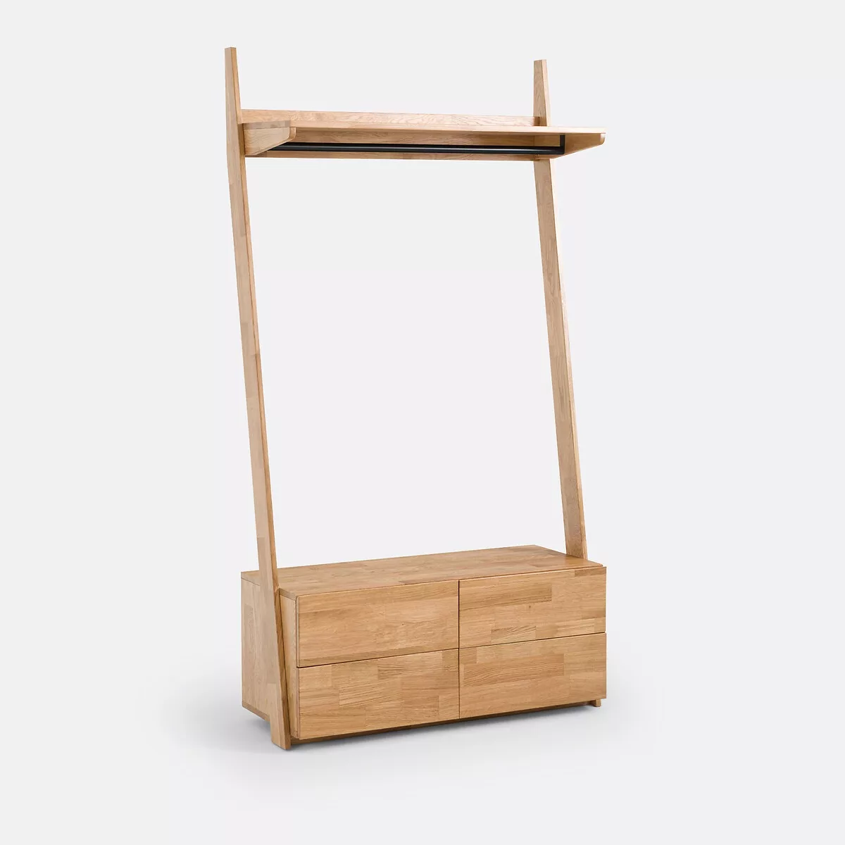 Module de dressing penderie + 4 tiroirs, Domeno