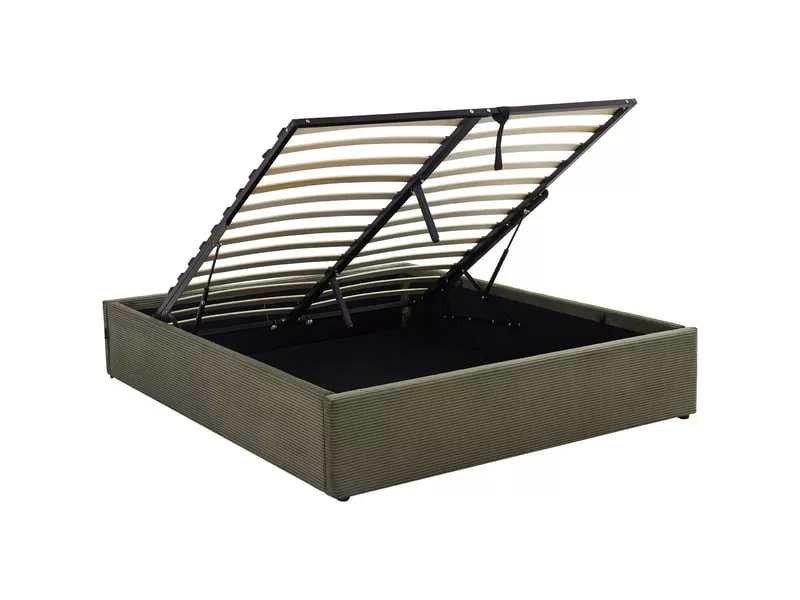 Lit coffre 180x200 cm HOMIFAB HANDY coloris beige – Image 23