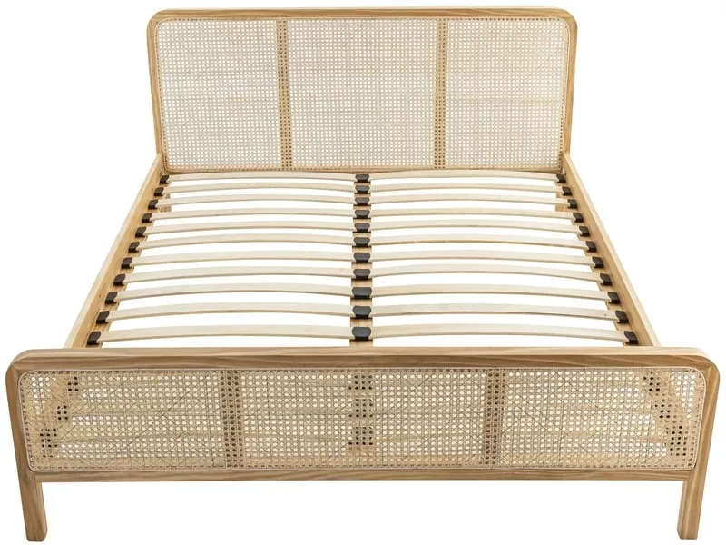 Lit simple 180x200 cm TERRE DE NUIT coloris noir – Image 18